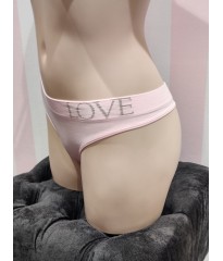 Трусики стринги Victoria's Secret Thong panty logo LOVE