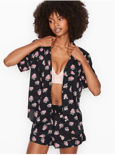 Піжама Victoria's Secret Cotton Short PJ Set Floral print