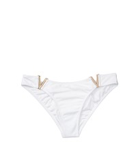 Купальник Вікторія Сікрет V-hardware White Bralette & Brazilian panty