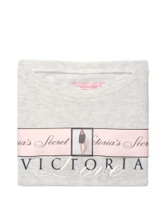 Піжама Вікторія Сікрет The Cozy Knit Crewneck Short Set Love Victoria