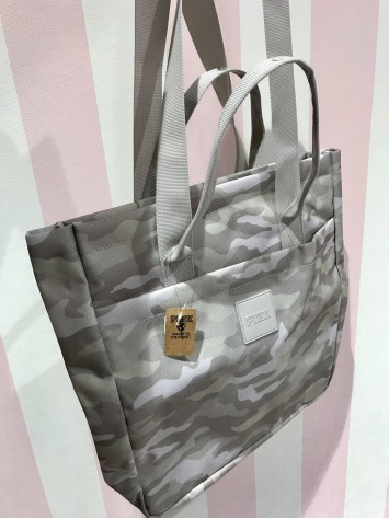 Сумка Victoria's Secret PINK CAMO Print Beach Tote