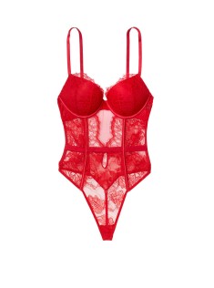 Боди VS Very Sexy Bombshell push-up Lace Teddy Lipstick