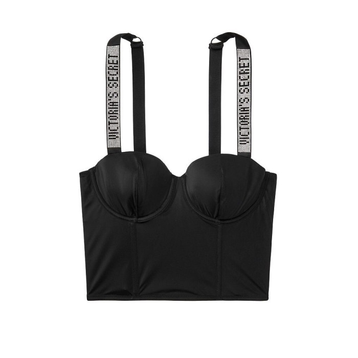 Бюстьє Very Sexy Crystal logo Shine Strap Balconette