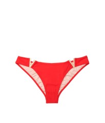 Купальник Виктория Сикрет V-hardware Red Bralette & Brazilian panty