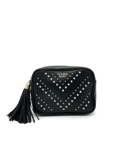 Сумка на пояс Victoria&#39;s Secret Black &amp; Gold Dot