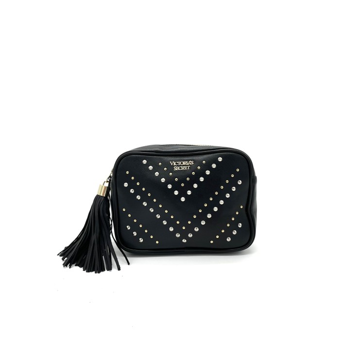 Сумка на пояс Victoria's Secret Black &amp; Gold Dot