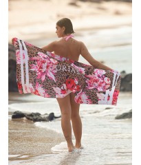 Полотенце для пляжа Victoria’s Secret Leopard Peony