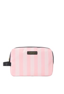 Средняя косметичка Victoria’s Secret Beauty Glam bag Signature stripe