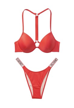 Купальник Swim Top VS push-up Shine Strap Back Lipstick