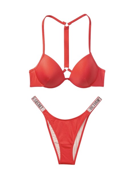 Купальник Swim Top VS push-up Shine Strap Back Lipstick