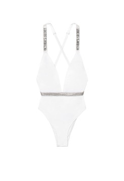 Купальник монокіні Вікторія Сікрет VS Shine Strap White