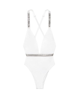 Купальник монокини Виктория Сикрет VS Shine Strap White