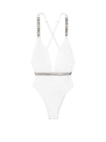 Купальник монокіні Вікторія Сікрет VS Shine Strap White