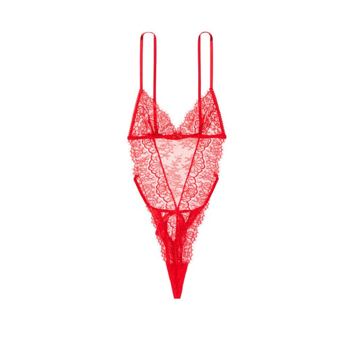 Боди Victoria’s Secret Very Sexy Lipstick Lace Body
