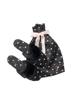 Домашні капці Victoria's Secret Slippers Hearts print