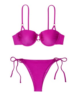 Купальник Victoria's Secret PINK Top & Bikini panty Fuchsia