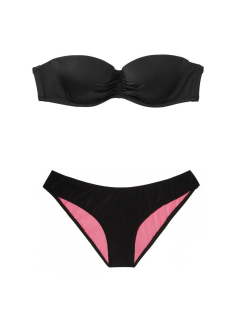 Купальник бандо Victoria's Secret Push-up Black