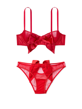 Комплект білизни DREAM ANGELS Lace-up Balconette Bustier & Cheekini panty