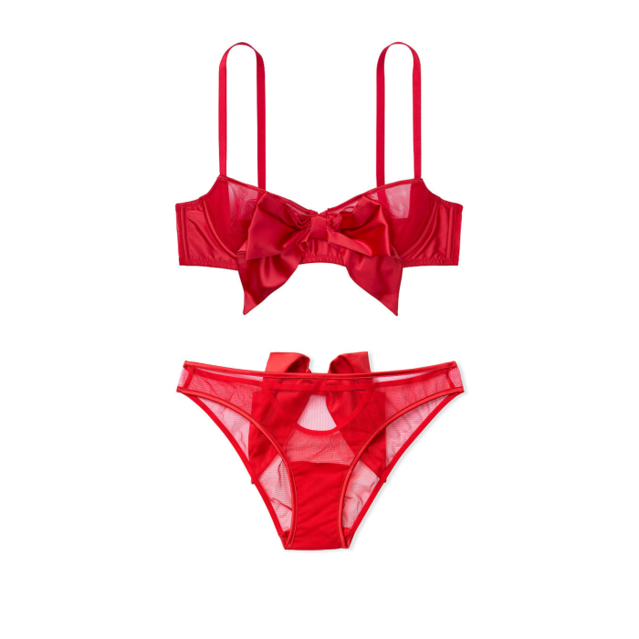 Комплект білизни DREAM ANGELS Lace-up Balconette Bustier & Cheekini panty