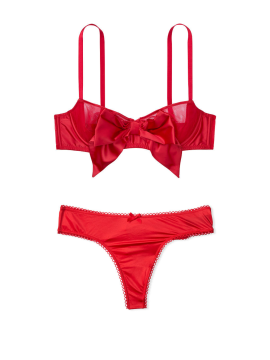 Комплект белья DREAM ANGELS Lace-up Balconette Bustier & Thong panty