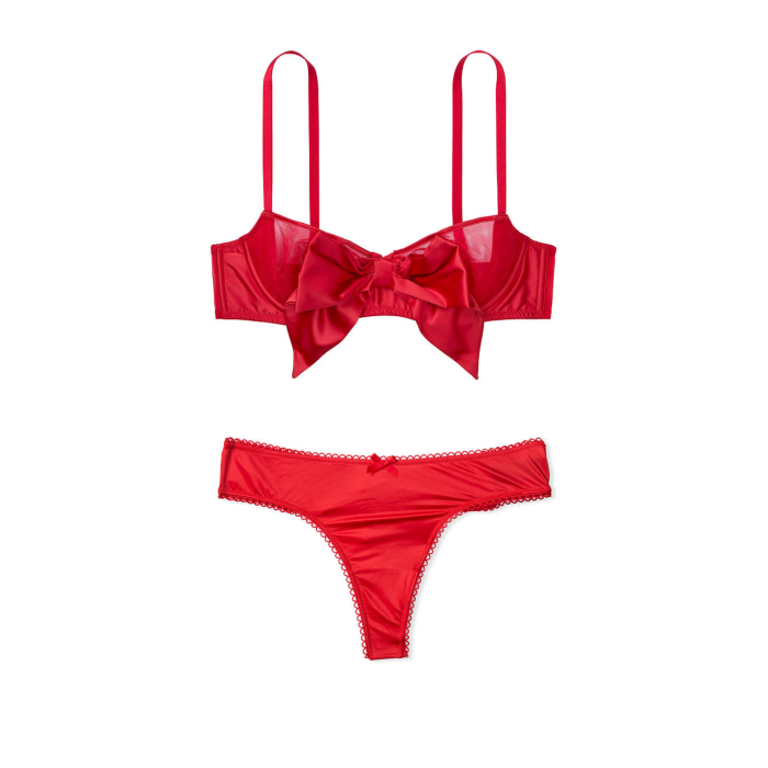 Комплект білизни DREAM ANGELS Lace-up Balconette Bustier Thong panty