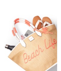 Пляжная сумка Victoria's Secret Woven Beach Life Tote