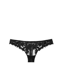 Комплект білизни Вікторія Сікрет Unlined Floral Embroidered Long Line Bralette &amp; Thong panty