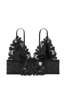 Бюстье Victoria's Secret Unlined Floral Embroidered Long Line Bralette
