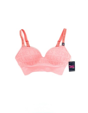 Бюстгальтер Victoria’s Secret Bralette Logo Bra Neon pink