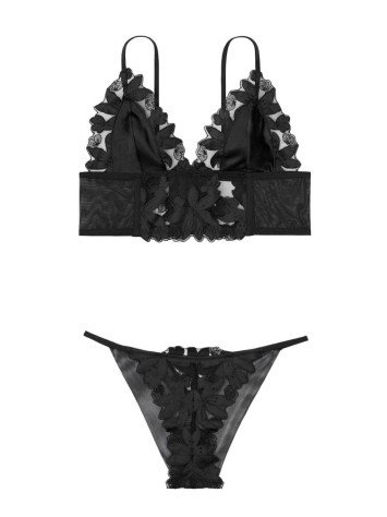 Комплект білизни Victoria's Secret Luxe Lingerie Floral Embroidered