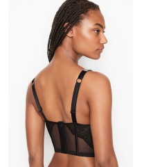 Комплект білизни Victoria's Secret Very Sexy Shine Strap Balconette Black Lace