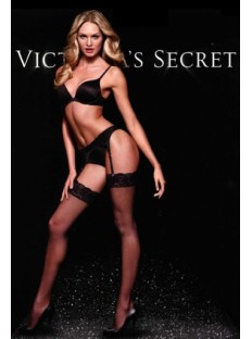 Панчохи Victoria's Secret Lace Top Stockings