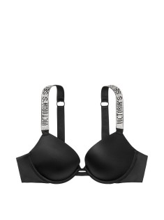 Бюстгальтер Victoria's Secret Embellished Strap Push-up Bra Black