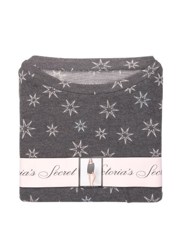 Піжама Victoria's Secret Cozy Short PJ Set stars print