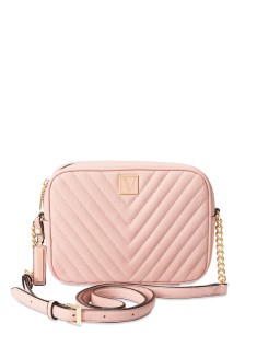 Сумка Виктория Сикрет The Victoria Top Zip crossbody Orchid blush