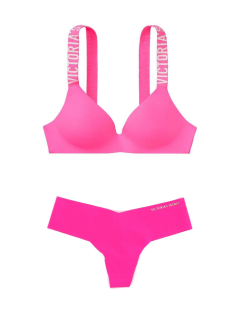 Комплект білизни Вікторія T-shirt Lightly lined Logo Bra set
