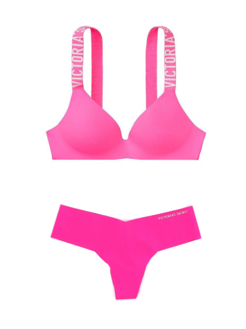 Комплект білизни Вікторія T-shirt Lightly lined Logo Bra set