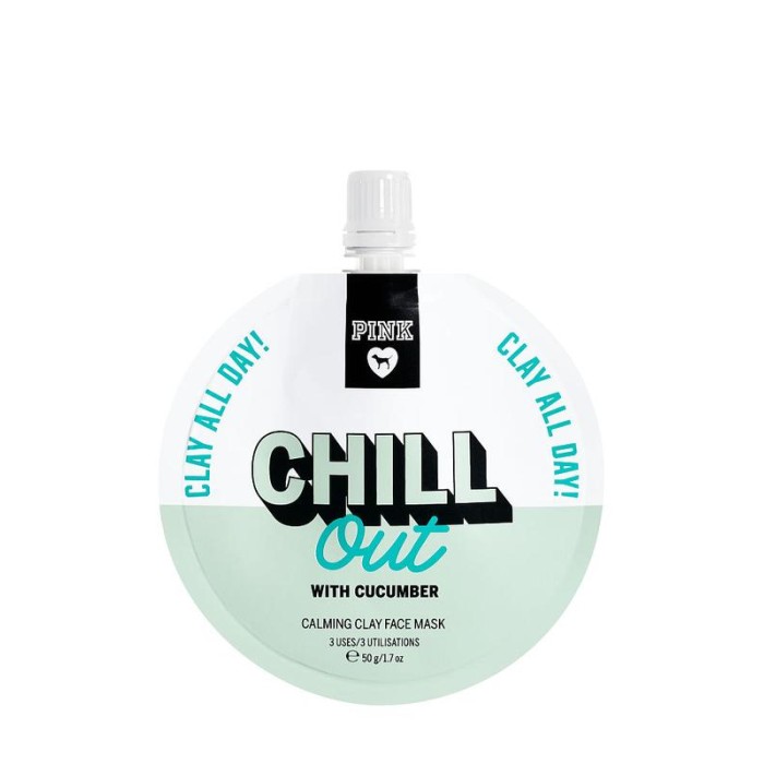 Маска для лица Виктория Сикрет PINK Chill out Cucumber