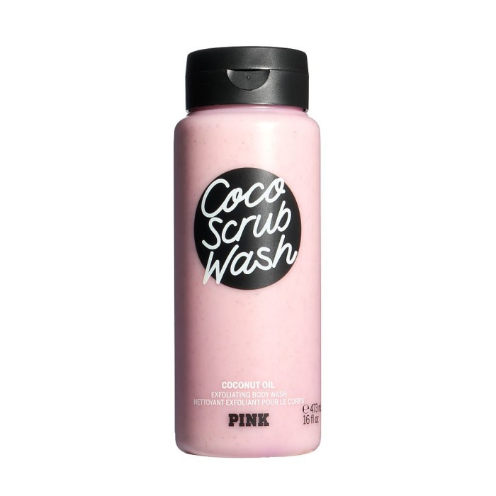Гель для душу Coco Scrub Wash PINK Victoria's Secret