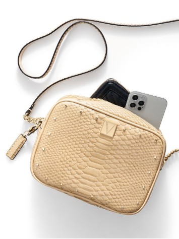 Сумка Вікторія Сікрет The Victoria Top Zip crossbody Gold