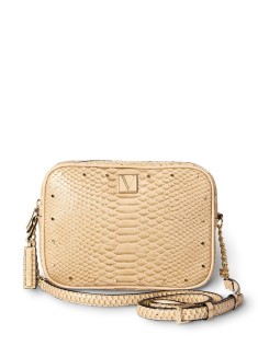 Сумка Виктория Сикрет The Victoria Top Zip crossbody Gold