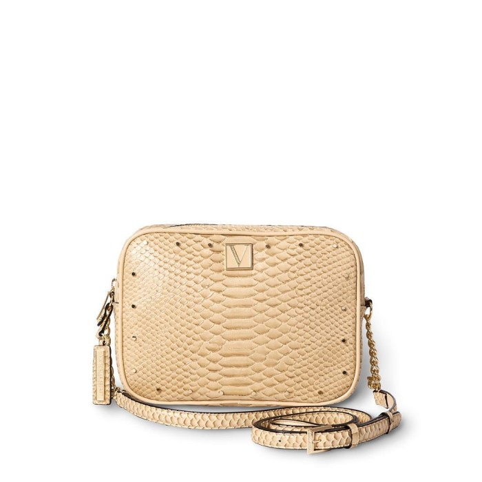 Сумка Вікторія Сікрет The Victoria Top Zip crossbody Gold