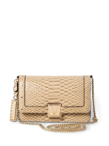 Сумка Вікторія Сікрет The Victoria crossbody Gold