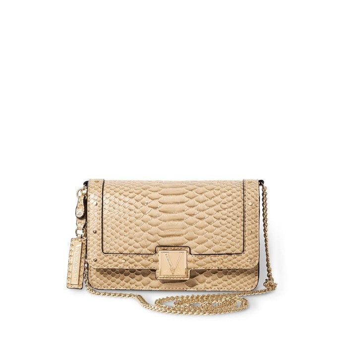 Сумка Вікторія Сікрет The Victoria crossbody Gold