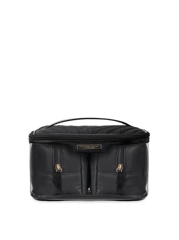 3 в 1 набір косметичок Victoria's Secret Getaway Glam Black Lily Bag
