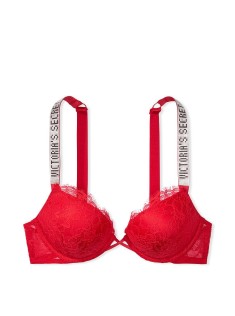 Червоний бюстгальтер Вікторія Сікрет Very Sexy Bombshell Add-2-cups Push-up Bra