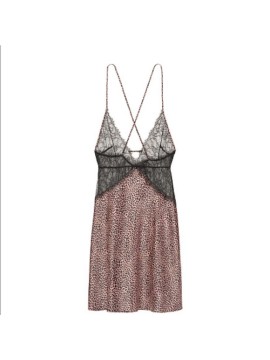 Пеньюар Victoria's Secret Very Sexy Lace Slip dress Leopard