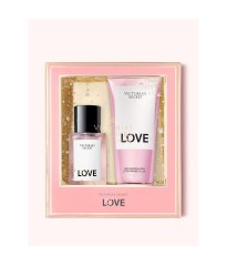 Подарочный набор Victoria's Secret LOVE Mist & Lotion Gift Set
