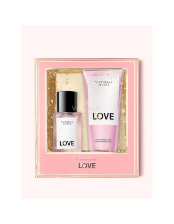 Подарочный набор Victoria's Secret LOVE Mist & Lotion Gift Set
