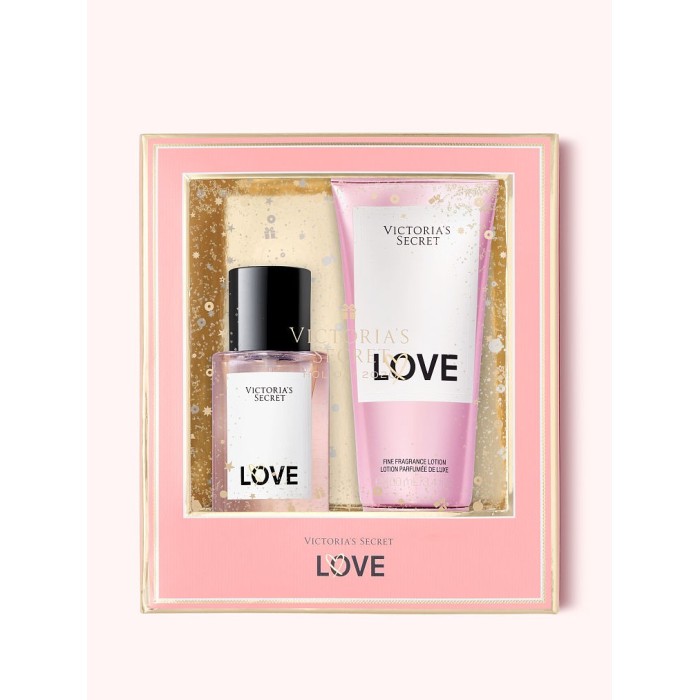 Подарунковий набір Victoria's Secret LOVE Mist &amp; Lotion Gift Set